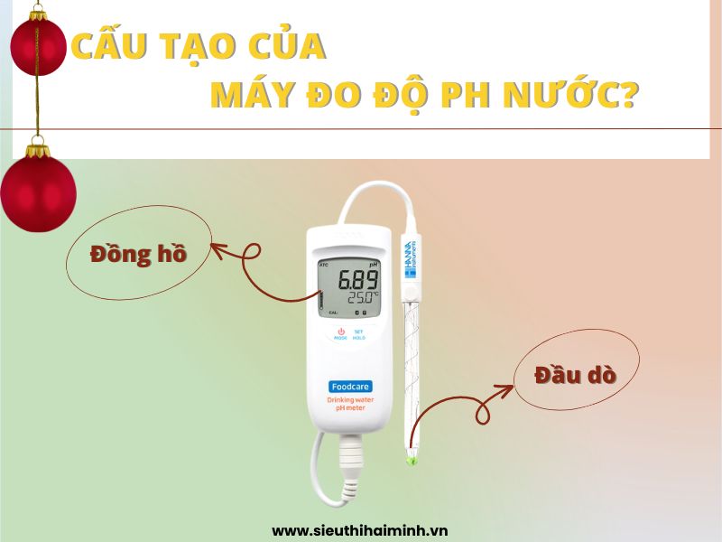 Cấu tạo máy đo ph hiện nay bạn cần biết