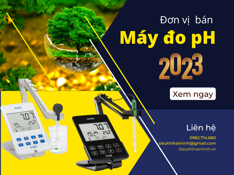 Đơn vị cung cấp máy đo pH nước tốt nhất năm 2023