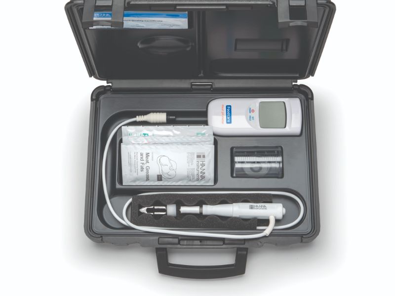 Hộp đựng Máy đo độ pH thịt HI99163