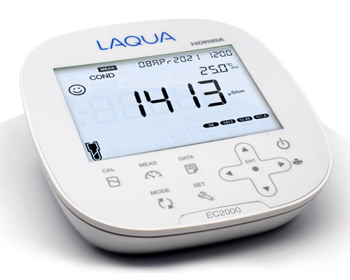 Máy đo độ dẫn / điện trở / độ mặn / TDS để bàn LAQUA EC2000