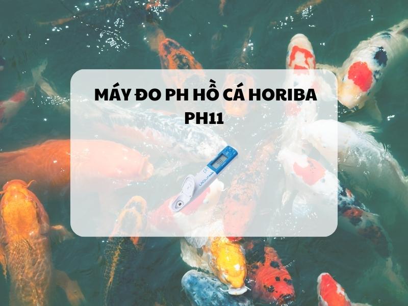 máy đo nước hồ cá Horiba pH11