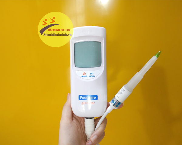 Máy đo pH/nhiệt độ cầm tay cho sữa và thực phẩm HANNA HI99161