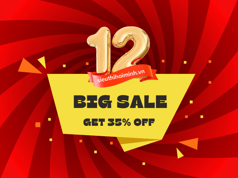 Siêu thị Hải Minh sale lớn vào tháng 12.2022