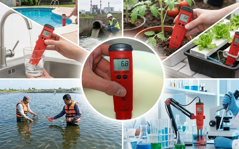 Ứng dụng của bút đo pH HANNA HI98127