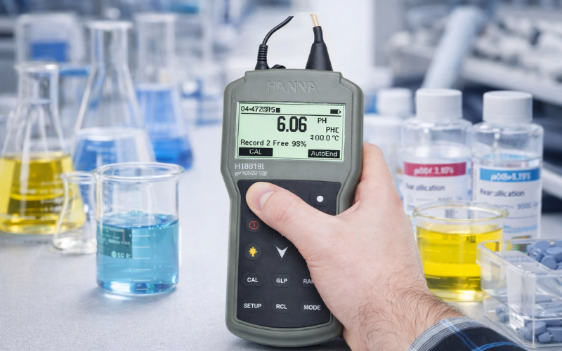 Ứng dụng của máy đo pH/ORP/ISE/Nhiệt độ Hanna HI98191