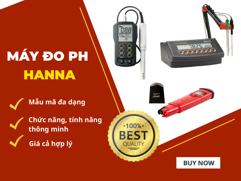 Ưu điểm của máy đo pH Hanna