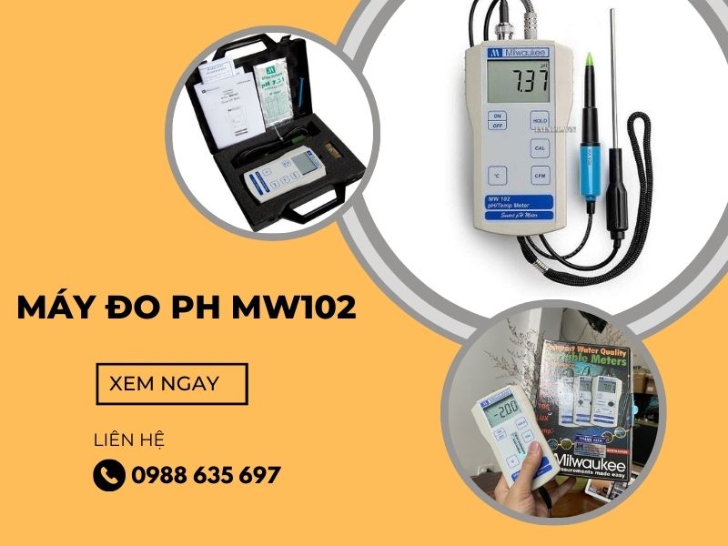 Ưu điểm nổi bật của máy đo pH cầm tay MW102