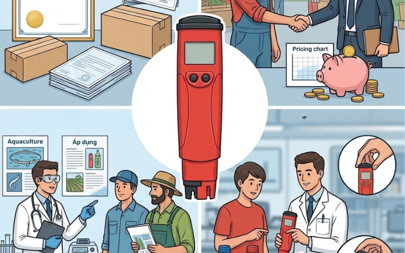 Vì sao nên chọn mua bút đo pH HANNA HI98127 tại Hải Minh?