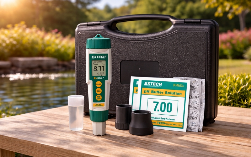 Bộ KIT đo pH/ Chlorine/ Nhiệt độ EXTECH EX800