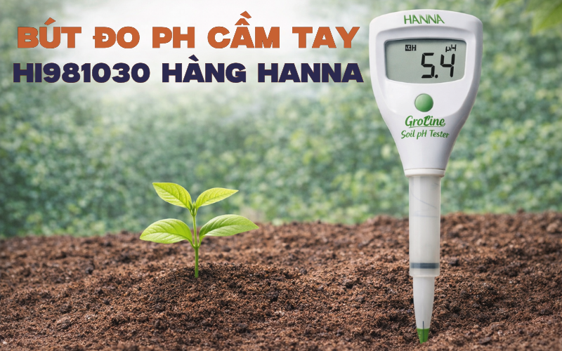 Bút đo pH cầm tay HI981030 hãng Hanna