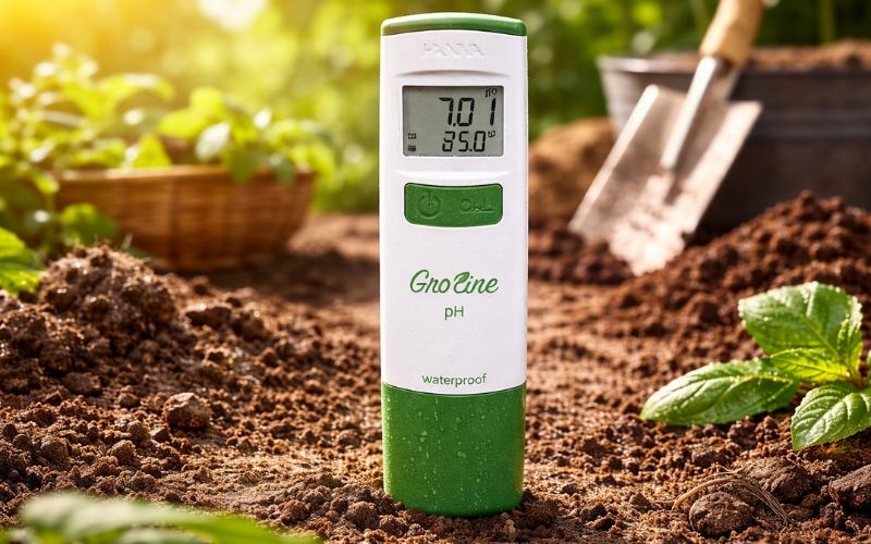 Bút Đo pH-Nhiệt Độ Chống Thấm Nước Trong Thủy Canh HI98118