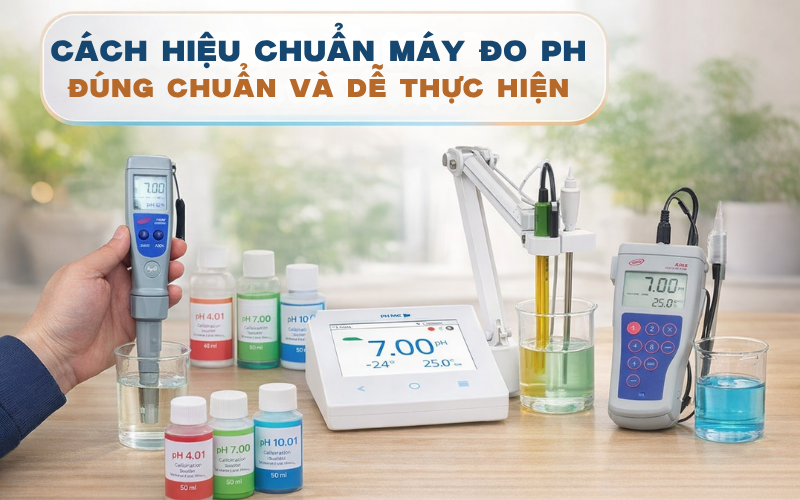 Cách Hiệu Chuẩn Máy Đo Ph Đúng Chuẩn Và Dễ Thực Hiện 