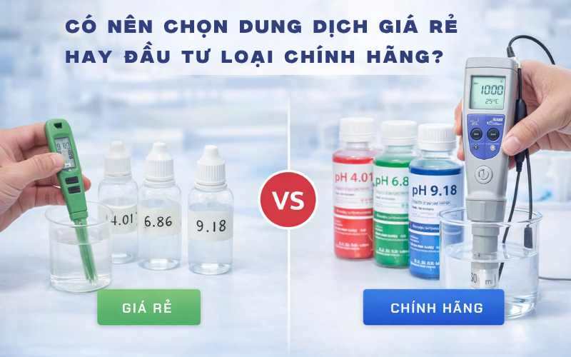 Có nên chọn dung dịch giá rẻ hay đầu tư loại chính hãng