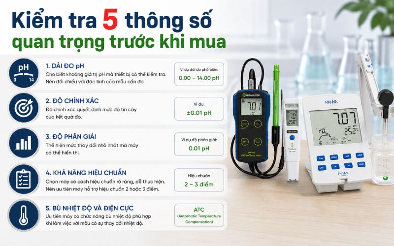 Kiểm tra 5 thông số quan trọng trước khi mua