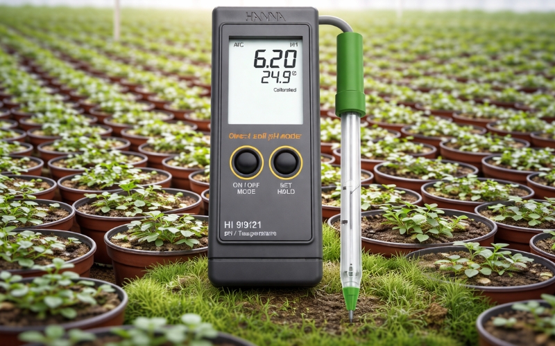 Máy đo PH đất HANNA HI99121
