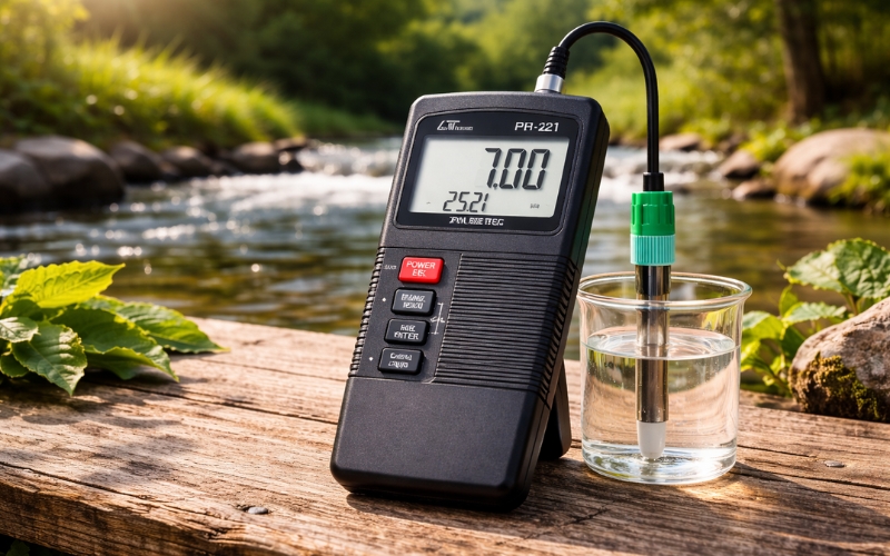 Máy đo pH cầm tay Lutron PH-211