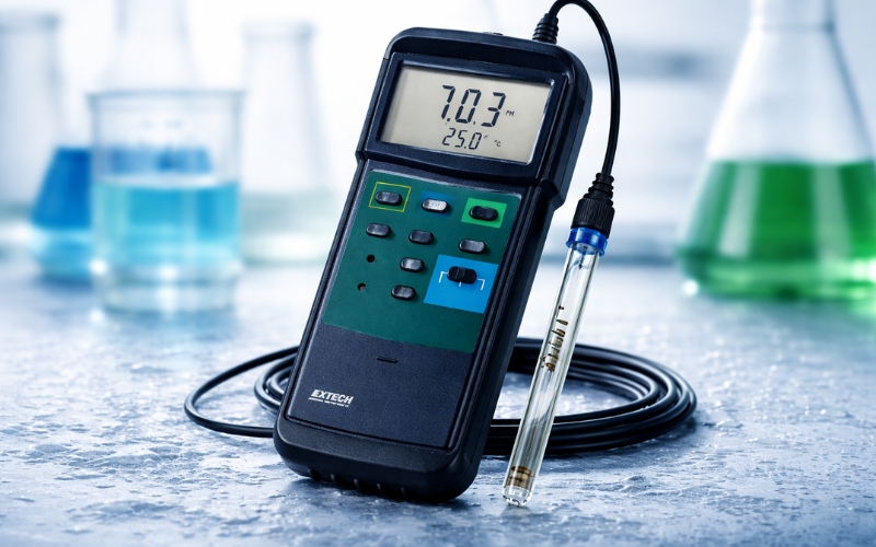 Máy đo pH/mV/nhiệt độ EXTECH 407228
