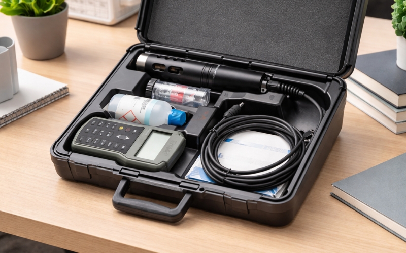 Máy Đo pH/ORP/DO/Áp Suất/Nhiệt Độ Chống Thấm Nước HI98196