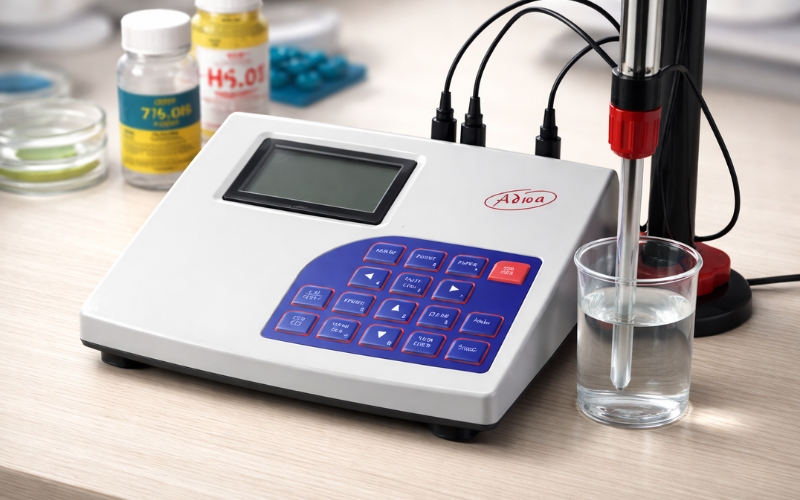 Máy đo pH, ORP, ISE và nhiệt độ để bàn AD1020