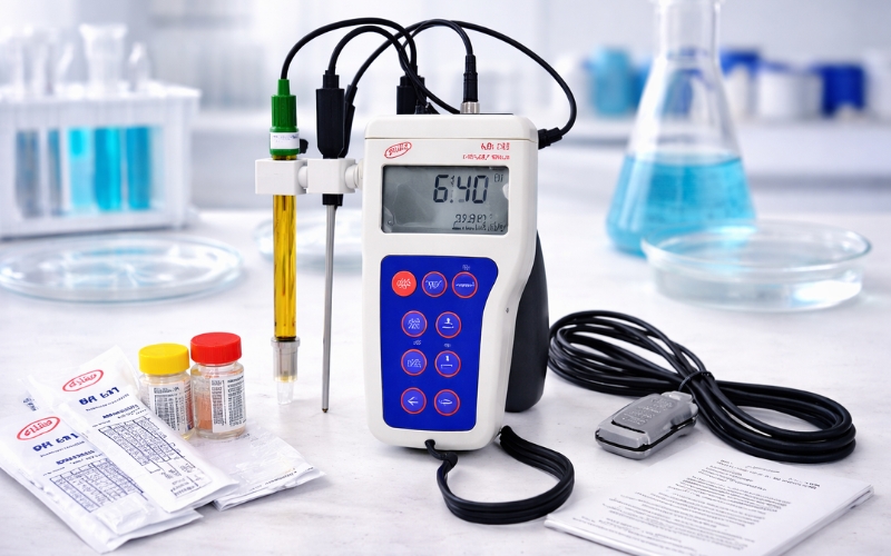 Máy đo pH-ORP-Nhiệt độ cầm tay Adwa AD132