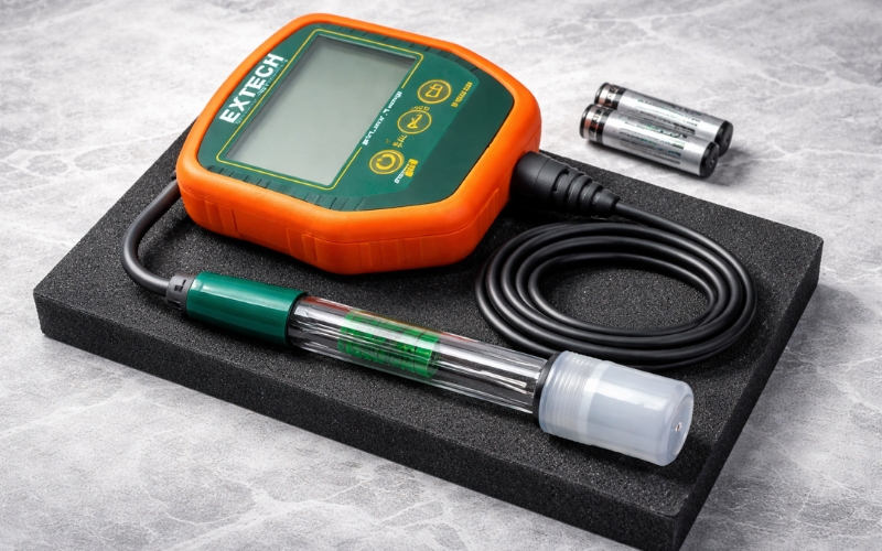 Máy đo pH với cáp điện cực EXTECH pH220-C