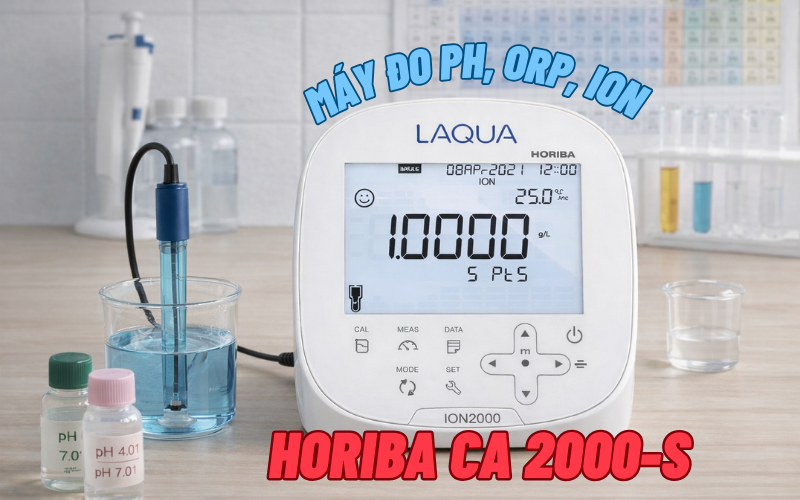 Máy đo pH/ORP/Ion để bàn HORIBA CA 2000-S 