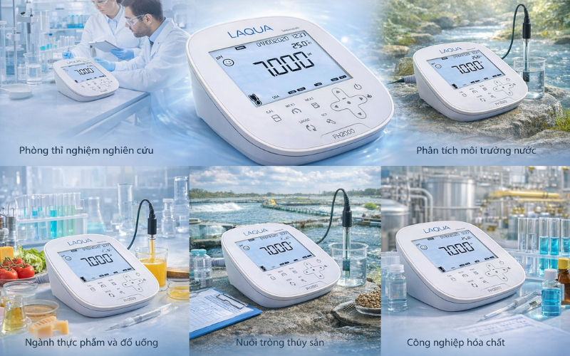 Máy đo pH/ORP/Nhiệt độ để bàn LAQUA PH 2000-SN