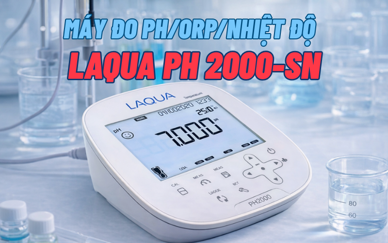 Máy đo pH/ORP/Nhiệt độ để bàn LAQUA PH 2000-SN