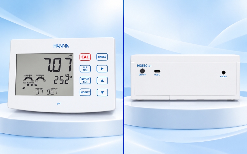 Màn hình LCD màu và giao diện trực quan