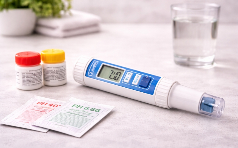 Thông số của bút đo pH Lutron PH-222