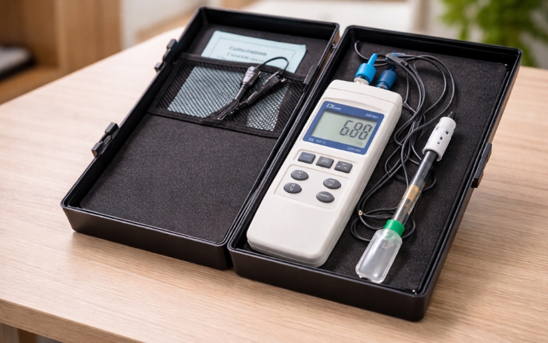 Thông số kỹ thuật của Máy đo pH cầm tay Lutron PH-208