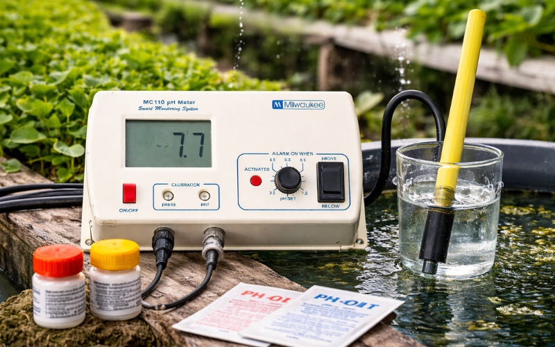 Thông số kỹ thuật của máy đo pH Milwaukee MC110