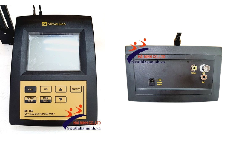 Thông số của máy đo pH/nhiệt độ để bàn điện tử MI 150