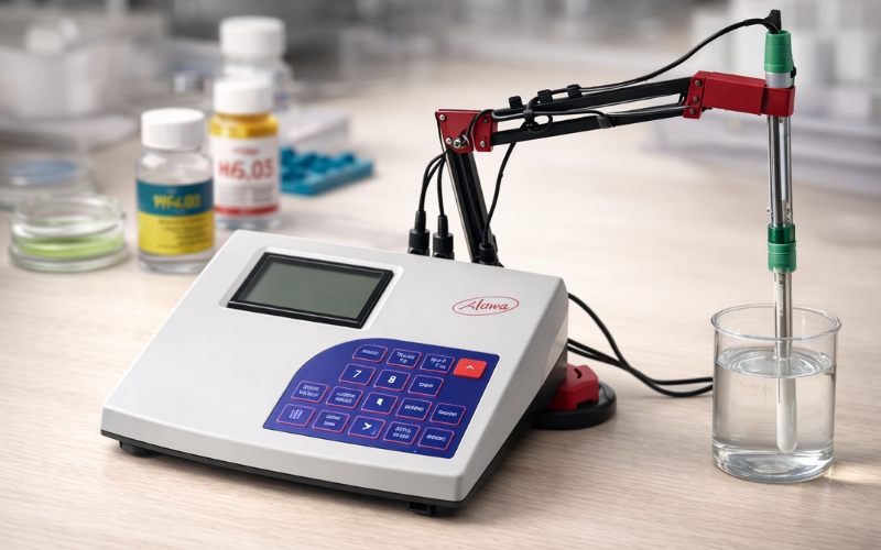 Thông số kỹ thuật của máy đo độ pH AD1020