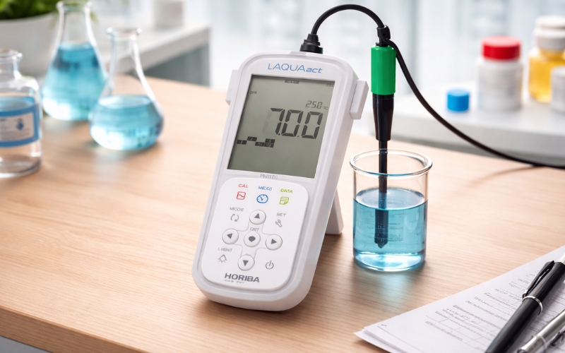 Máy đo pH / thế ôxy hóa-khử (ORP) cầm tay Horiba PH120-K