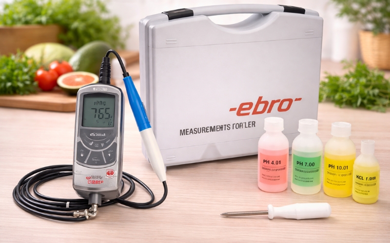 Thông số của máy đo pH EBRO PHT 810