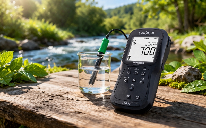 Tính năng nổi bật của máy đo pH cầm tay Horiba PH220-K