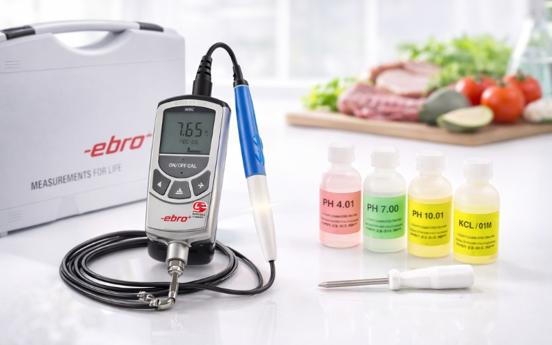 Tính năng nổi bật của máy đo pH EBRO PHT 810