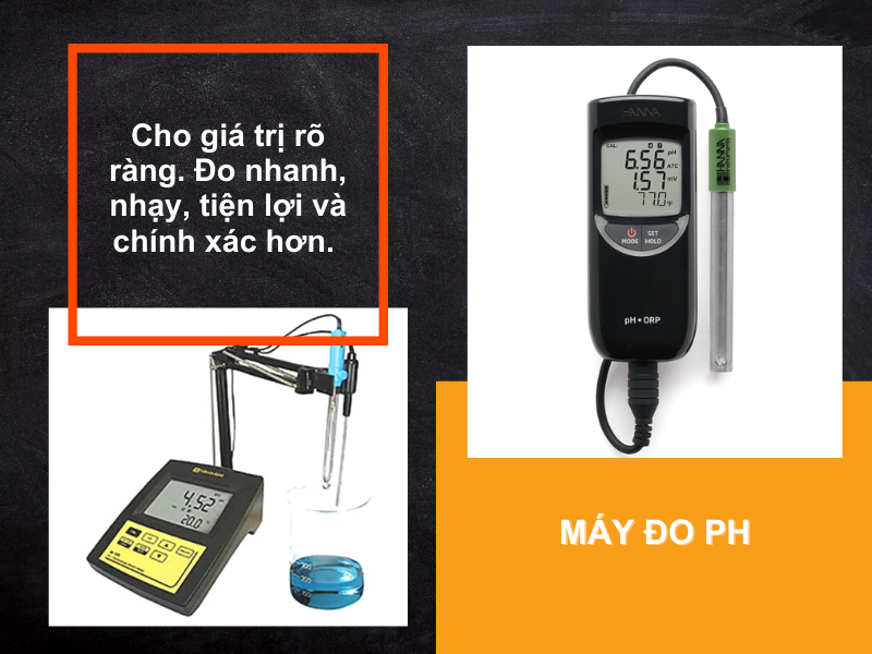 xác định chỉ số ph bằng máy đo ph