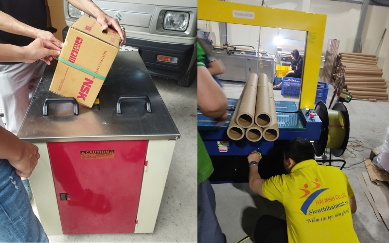 Điểm khác nhau giữa máy đóng đai tự động và bán tự động