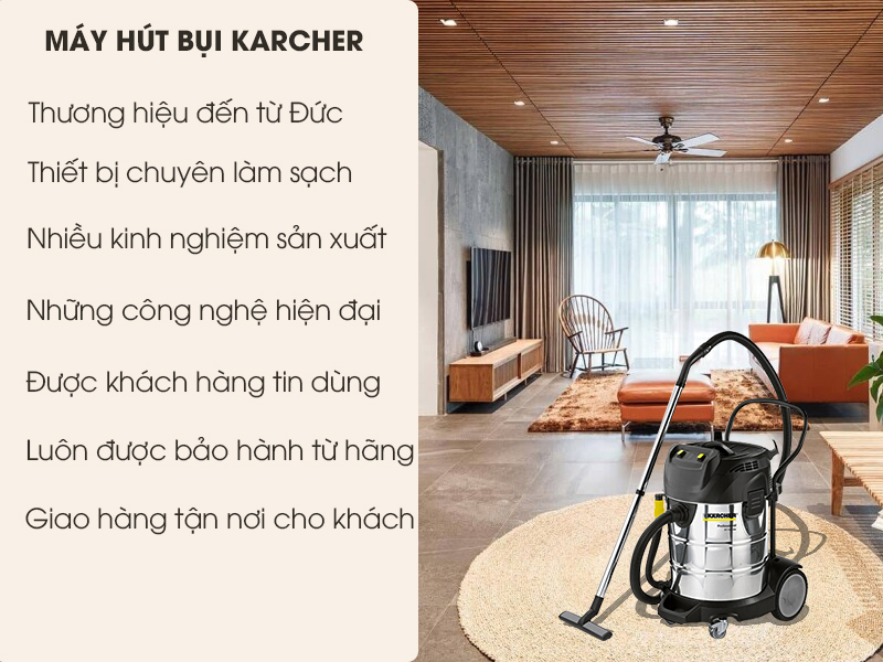Máy hút bụi Karcher
