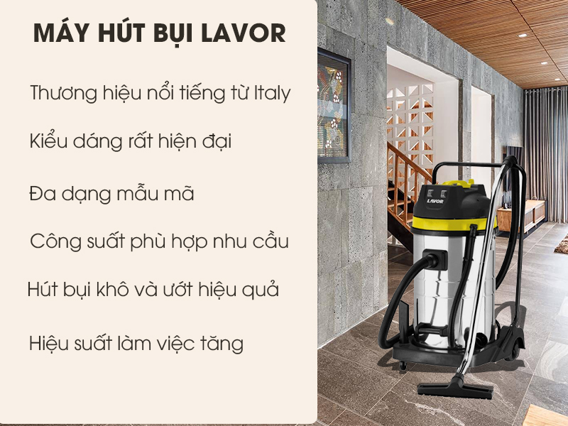 Máy hút bụi Lavor