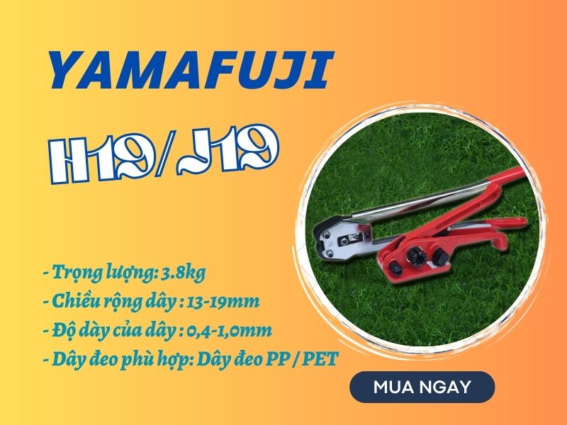 Bộ dụng cụ siết kẹp đai nhựa Yamafuji H19/J19