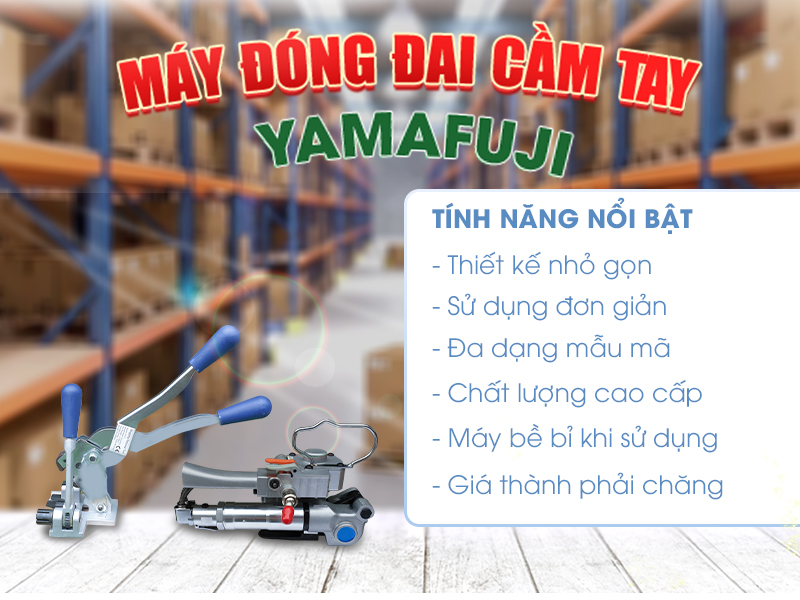 Tính năng nổi bật của máy đóng đai cầm tay
