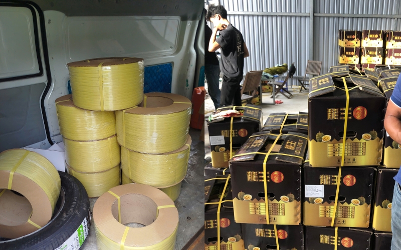 Vật liệu sử dụng của máy đóng đai tự động và bán tự động