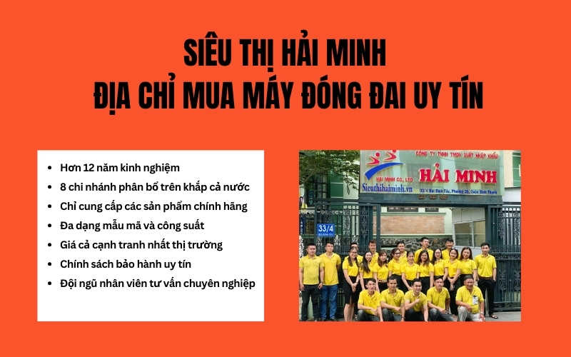 Địa điểm mua máy đóng đai nhựa cầm tay uy tín nhất