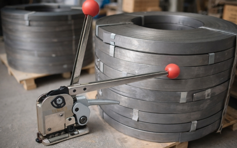 Máy đóng đai thép cầm tay