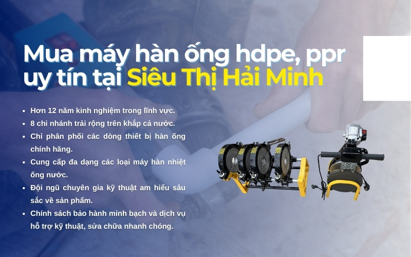 Khi nào nên sử dụng máy hàn nhiệt ppr?