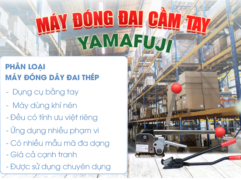 phân loại máy đóng dây đai thep