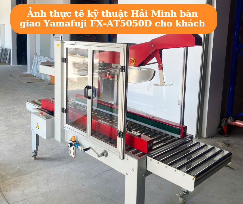 Máy dán thùng gập nắp tự động Yamafuji FX-AT5050D